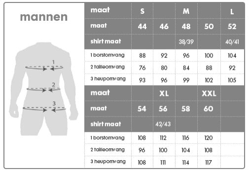 Welke maat heren boxershorts?