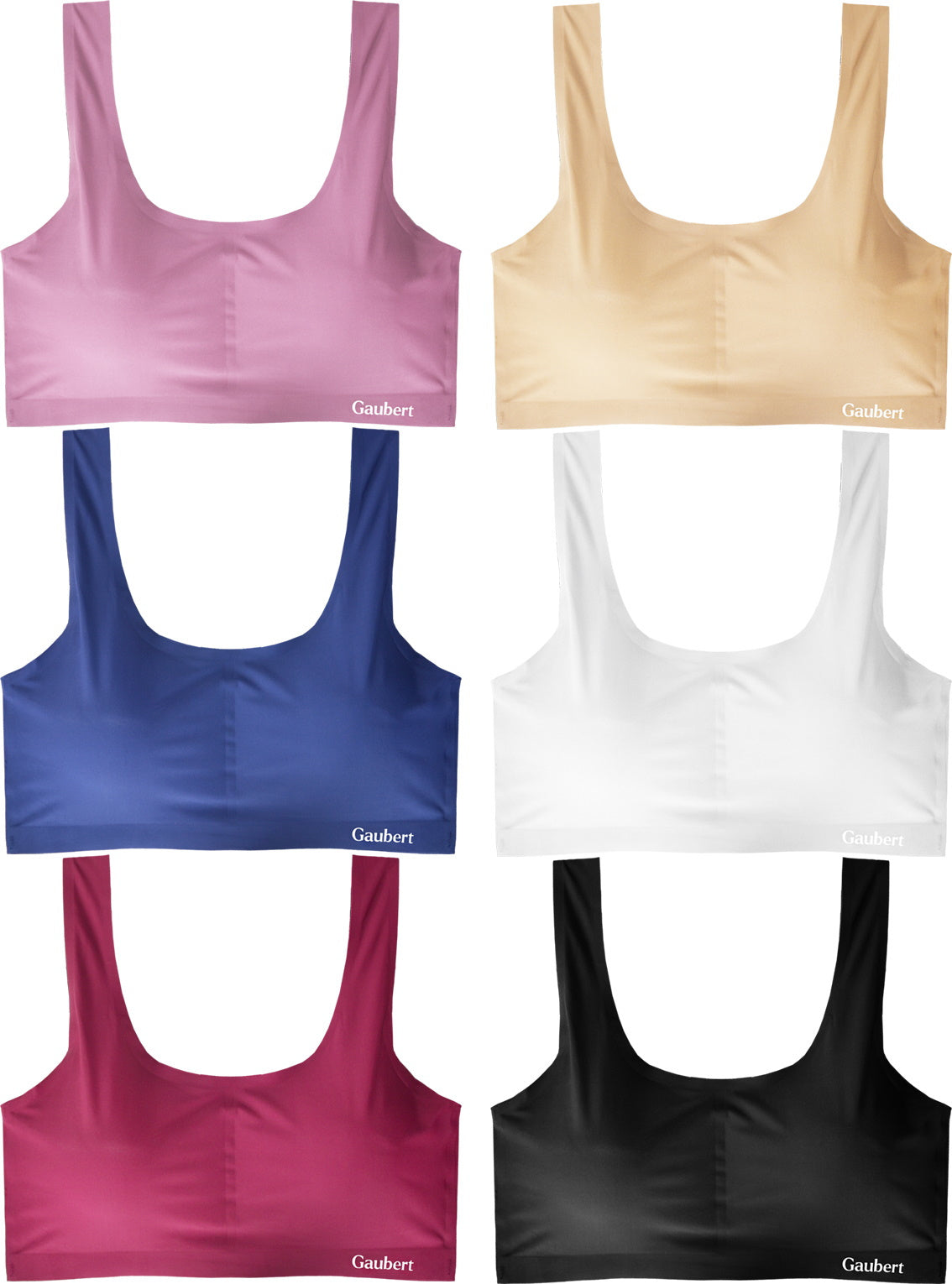 1 pack Gaubert BH Invisible Naadloos Diverse kleuren - Dames