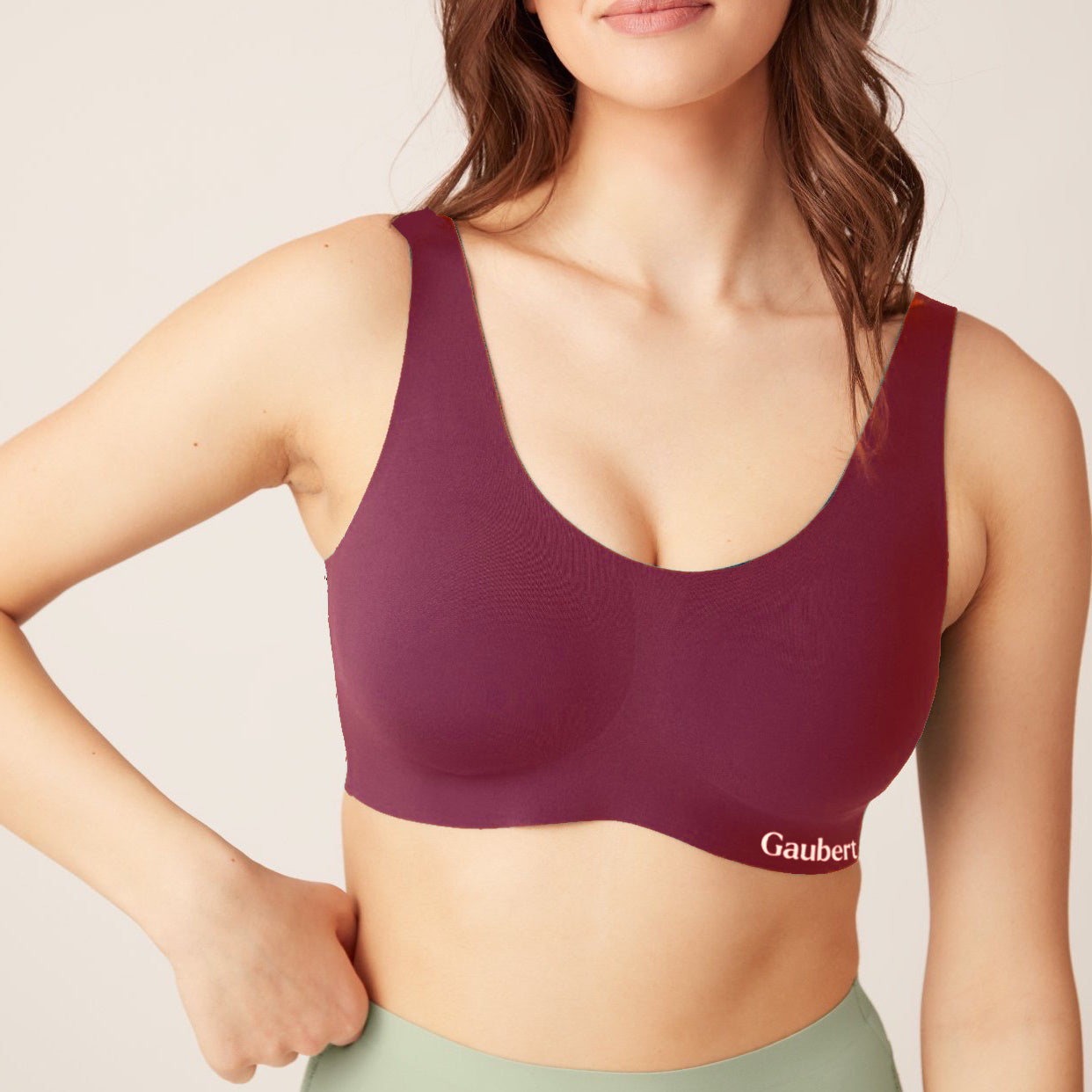 1 pack Gaubert BH Invisible Naadloos Diverse kleuren - Dames