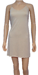 1 pack J&C Dames Onderjurk huid met kant langs de hals 5841
