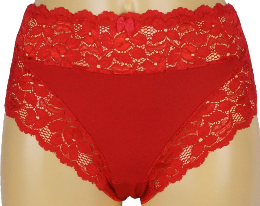 1 pack J&C vrouwelijke Dames Slip met kant - slips