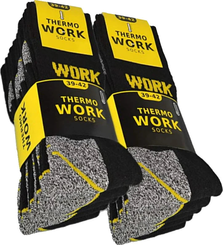 10 paar Thermo sokken WORK