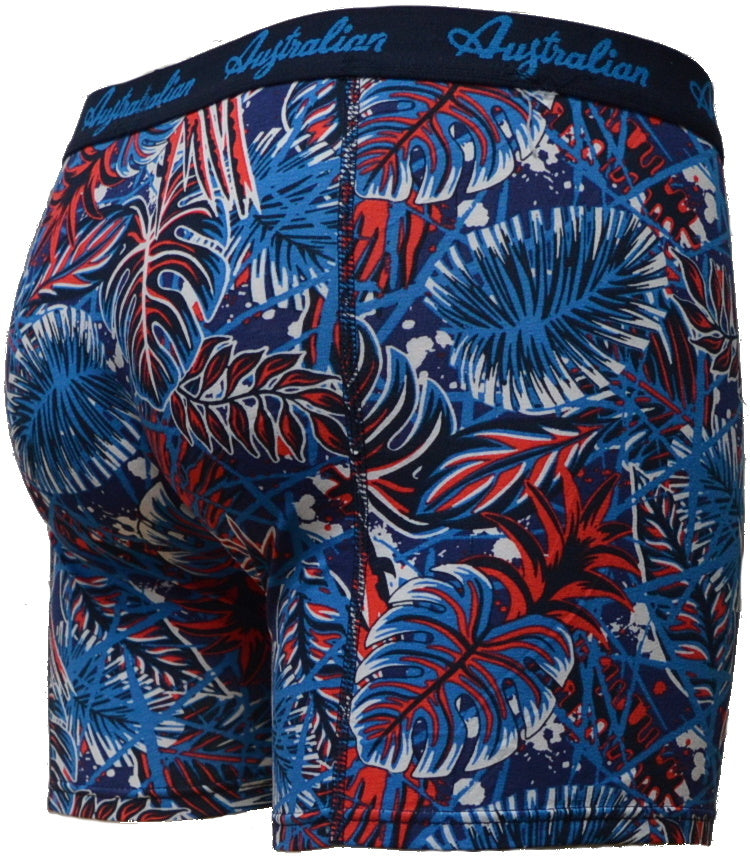 2 pack Australian Heren Boxershorts ’blue chaos’ - Boxershort