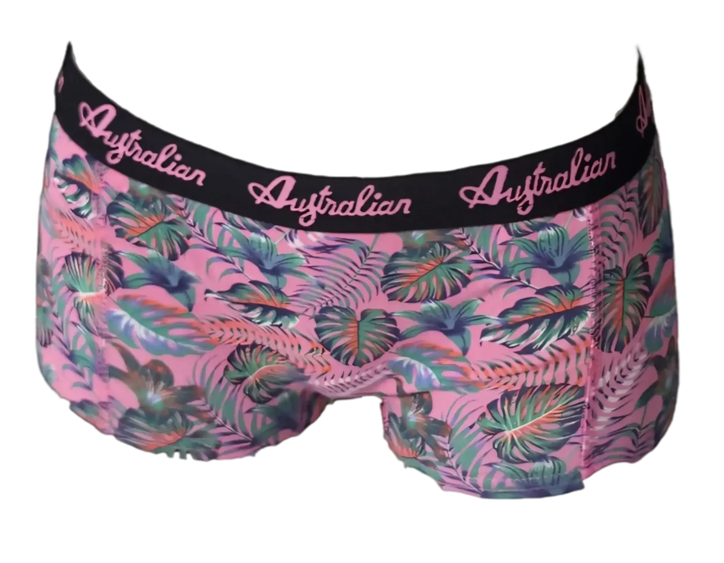2 pack Australian Dames boxershort Pink Floral - Dames boxershort