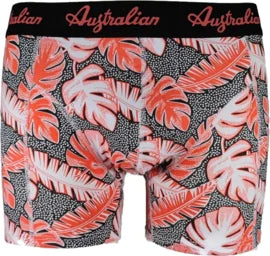 2 pack Australian Heren Boxers Red Leaves - Boxershort heren
