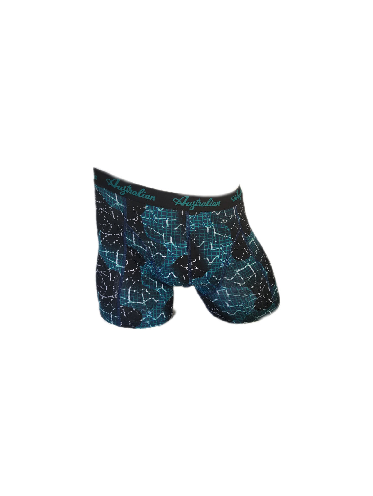 2 pack Australian Heren boxershorts Green labyrinth Print - Boxershort