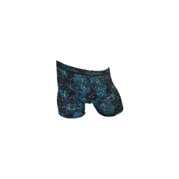 2 pack Australian Heren boxershorts Green labyrinth Print - Boxershort