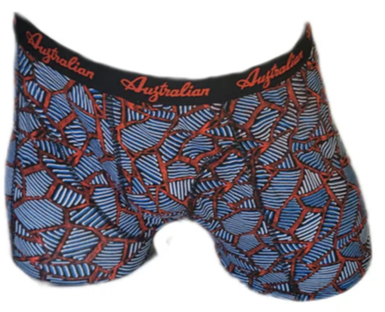 2 pack Australian Heren boxershorts Orange Black - Boxershort heren
