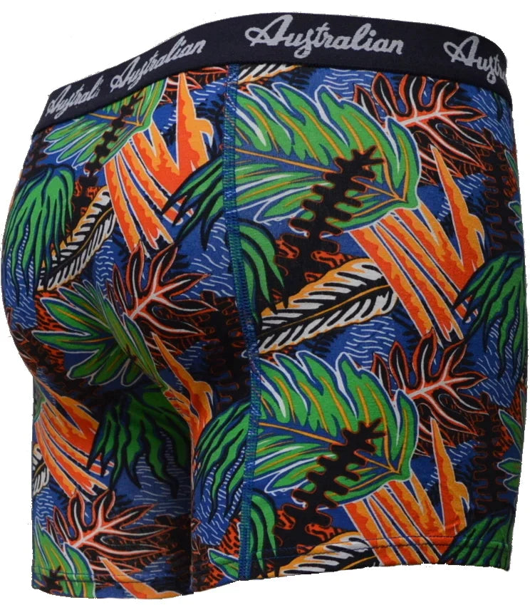 2 pack Australian Heren boxershorts Tropical Blue - Boxershort