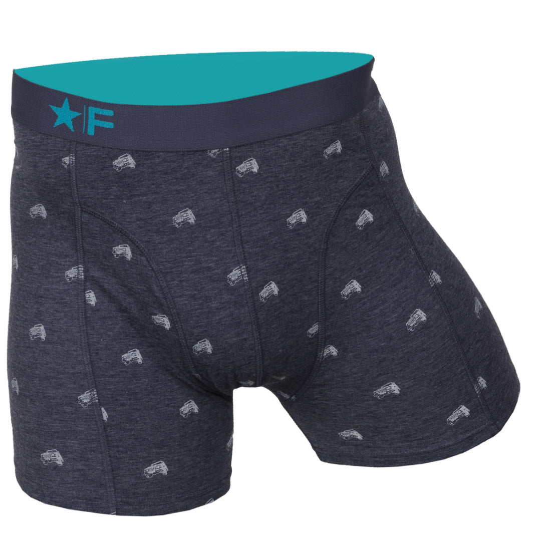2 pack Funderwear Heren Boxer ’Jeep / Jungle’ - Boxershort