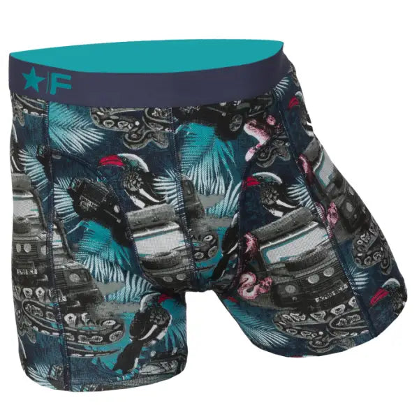 2 pack Funderwear Heren Boxer ’Jeep / Jungle’ - Boxershort
