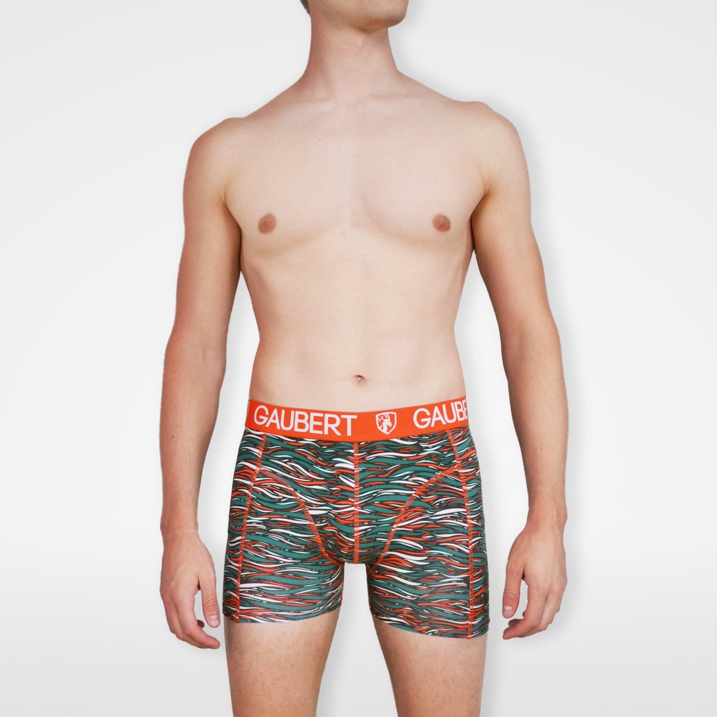 2 pack Gaubert Heren Boxers Groen - Boxershort