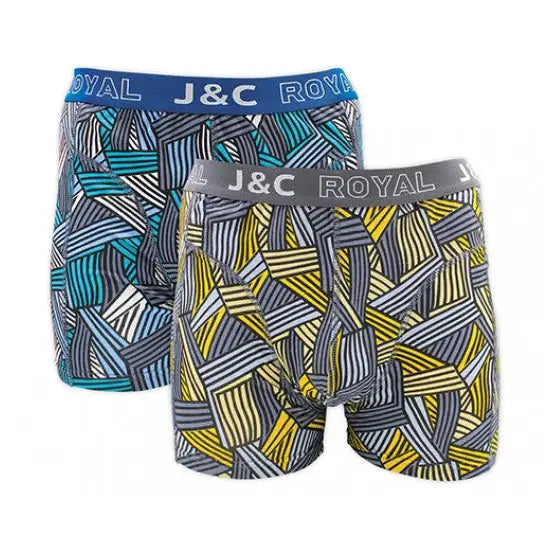 2 pack J&C Heren boxershort ’Basket’