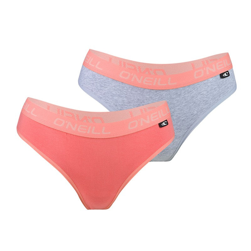 2 pack O’neill brazillian dames coral light grey - brazilians