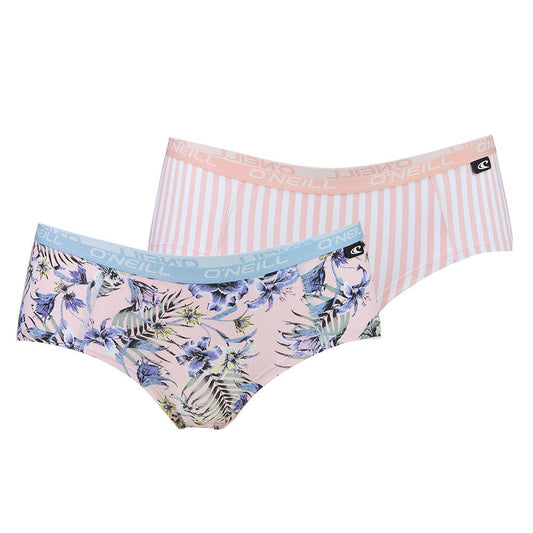 2 pack O’neill dames hipster Floral Pink - hipsters
