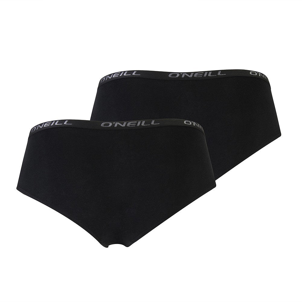 2 pack O’neill hipster dames plain black - hipsters