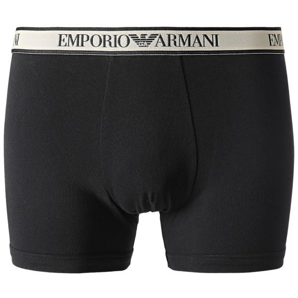 3 pack Emporio Armani heren Boxershorts Zwart/Beige - Boxershort