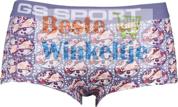 3 pack GS Sport Dames Boxers Print - boxershort
