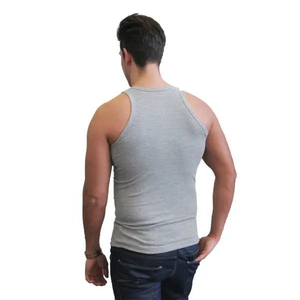 3 pack Naft Heren Hemd Grijs