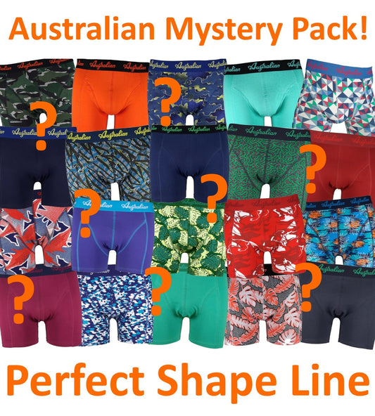 4 pack Australian Heren Boxershorts Mystery - Boxershort