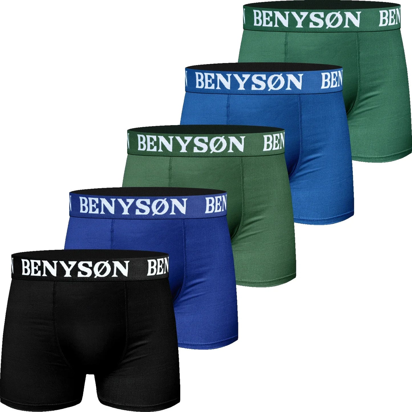 5 pack BENYSON® Heren Boxershorts - Boxershort