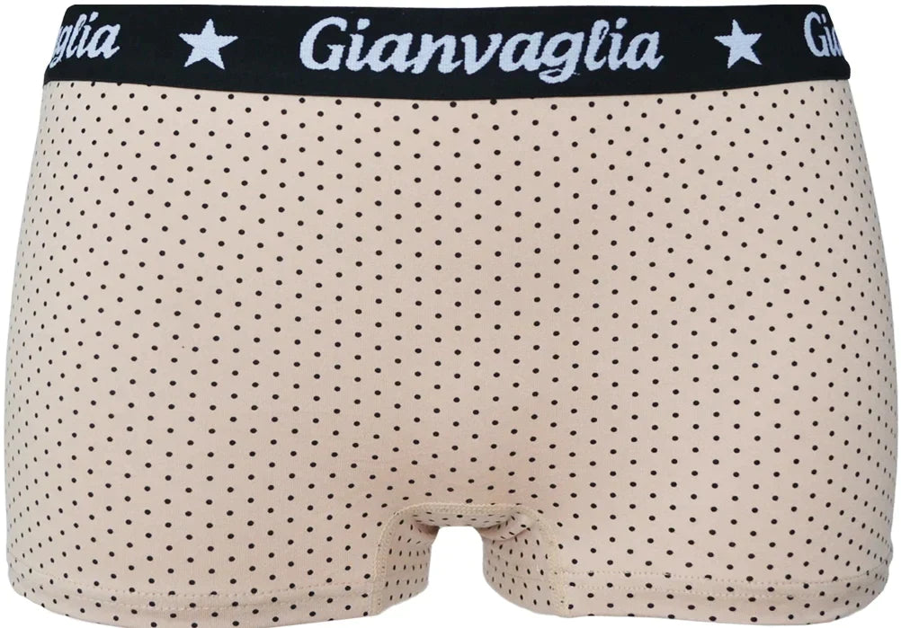 5 pack Gianvaglia Dames Boxershorts ’Dots-1’ #8036 - boxershort
