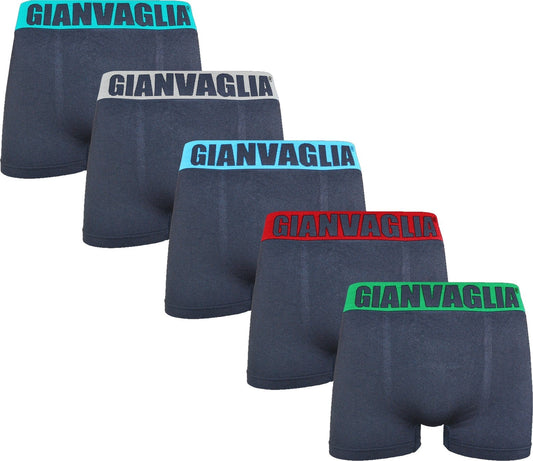 5 pack Gianvaglia Heren boxers Naadloos ’Performance’ - Boxershort