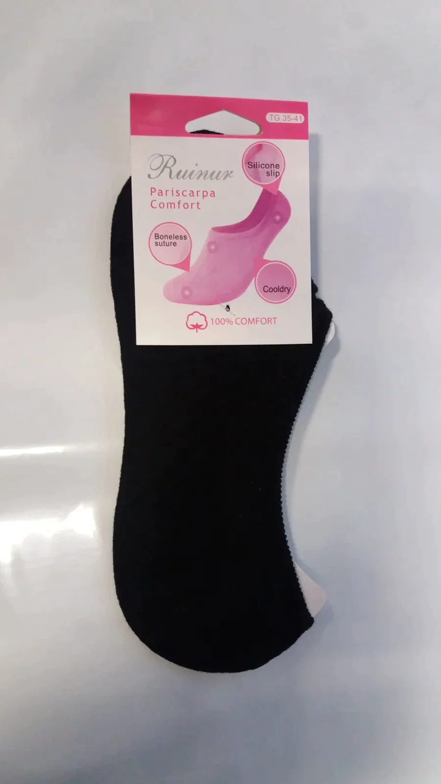 6 pack Dames Sneaker / Kousenvoetjes Zwart - Sokken