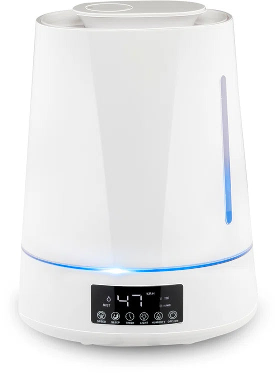 Grundig Luchtbevochtiger - Diffuser Aromatherapie - Humidifier met Hygrometer en Timer