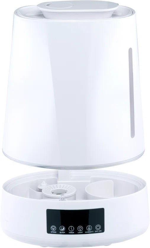 Grundig Luchtbevochtiger - Diffuser Aromatherapie - Humidifier met Hygrometer en Timer