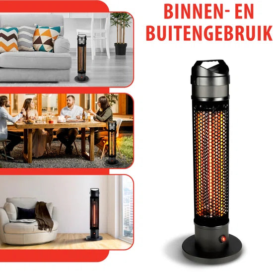 alpina staande Kachel infrarood Terrasverwarmer