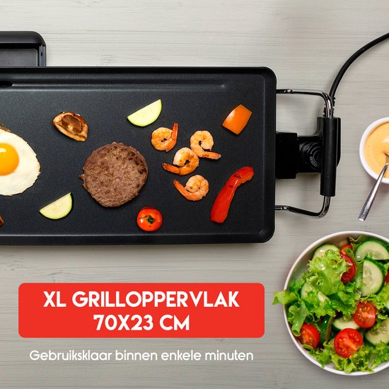 Alpina Teppanyaki Bakplaat - Grillplaat