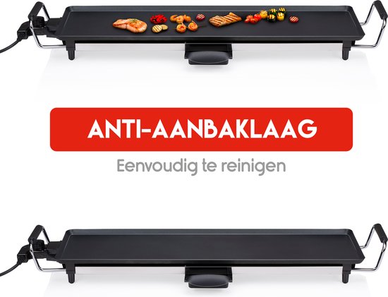 Alpina Teppanyaki Bakplaat - Grillplaat