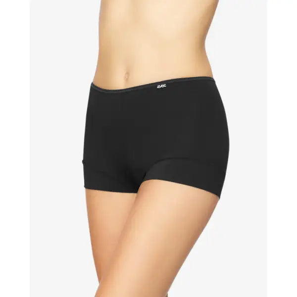 1 pack Avet dames boxershort Zwart 3844