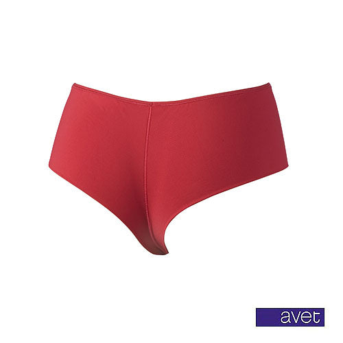 1 pack Avet dames String hipster Rood 34444