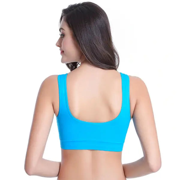 1 pack Fine Woman BH naadloos Zwart - M/L / Dames