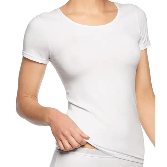 1 pack Fine Woman Dames T-shirt Wit - shirt