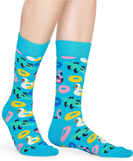 1 pack Happy Socks 41-46 Pool party damessokken - Sokken