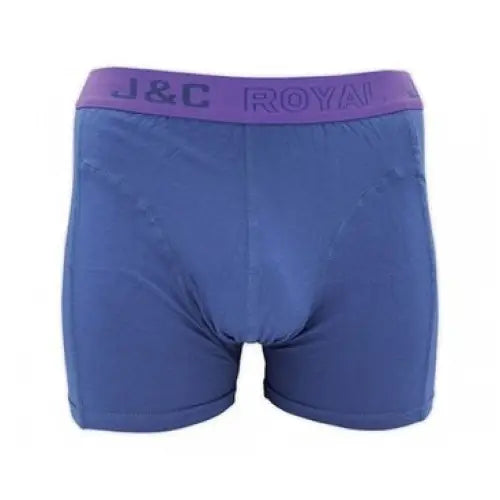 1 pack J&C Heren boxershort Blauw Maat SC