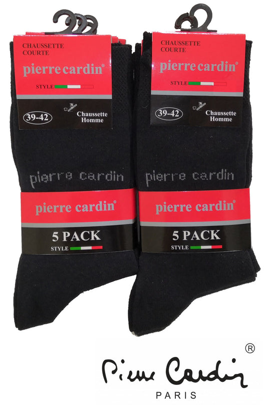 10 paar Pierre Cardin Herensokken zwart - Sokken