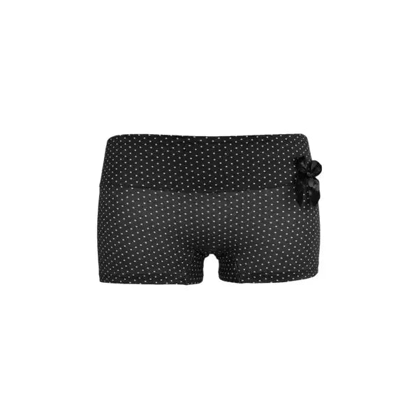 10 pack FINE WOMAN® Katoenen Boxershort dottie met strikje - Dames