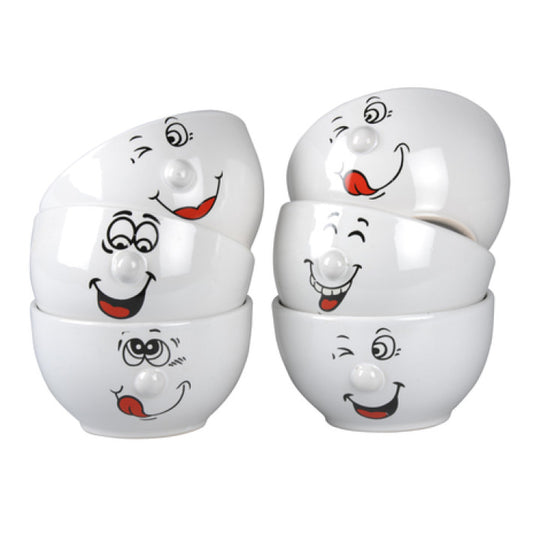 Smiley bowl 6 stuks 500ML