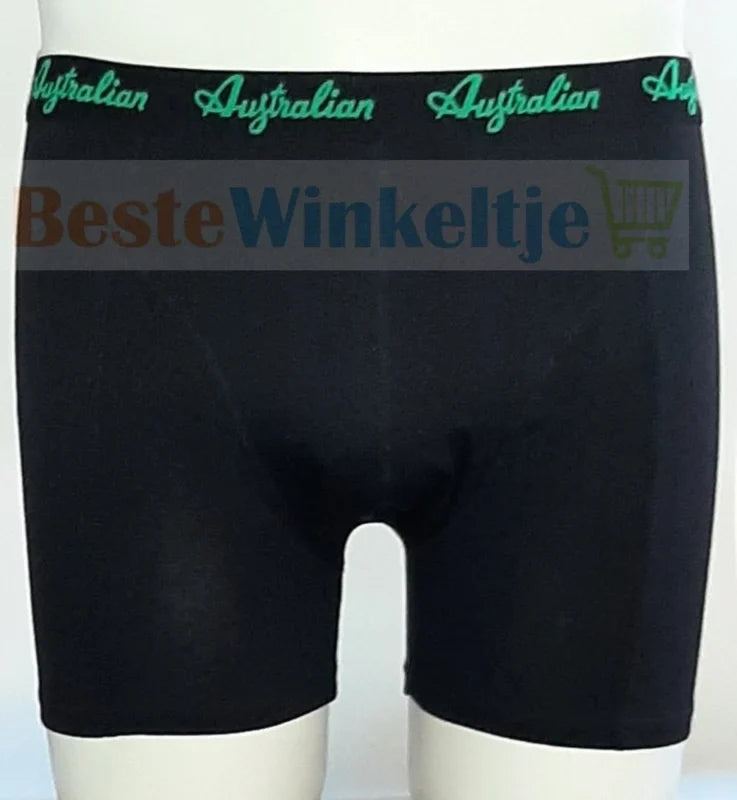 2 pack Australian heren boxershort zwart art - M / Heren / Zwart - Boxershort heren