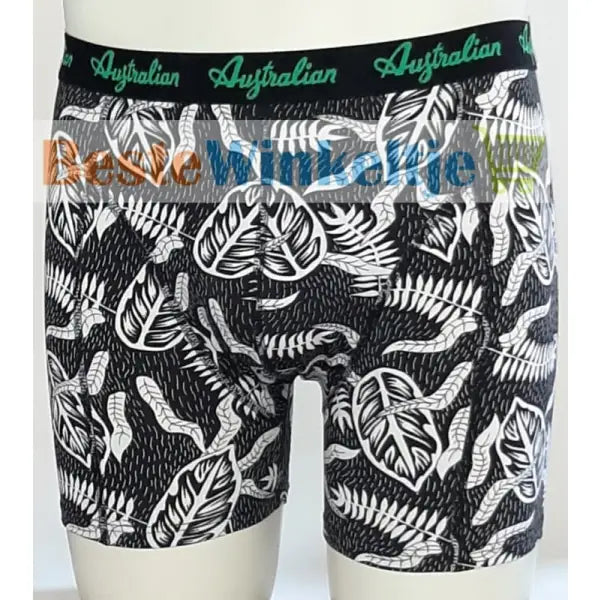 2 pack Australian heren boxershort zwart art - M / Heren / Zwart - Boxershort heren