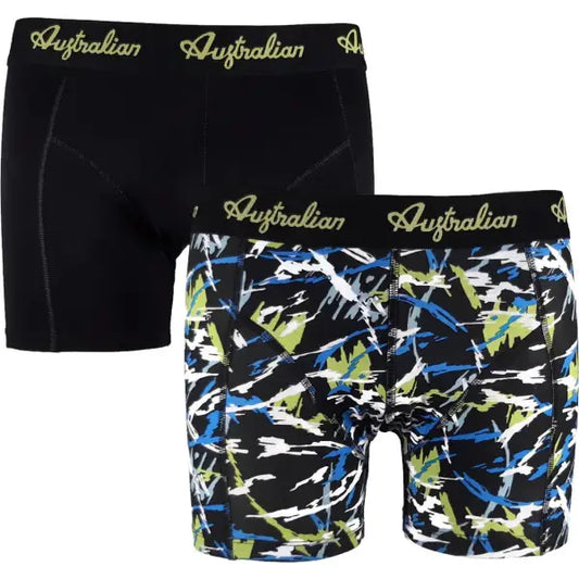 2 pack Australian Heren Boxershorts Abstract - Boxershort