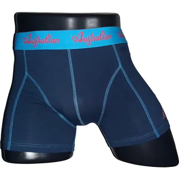 2 pack Australian Heren boxershorts Blauw - Boxershort