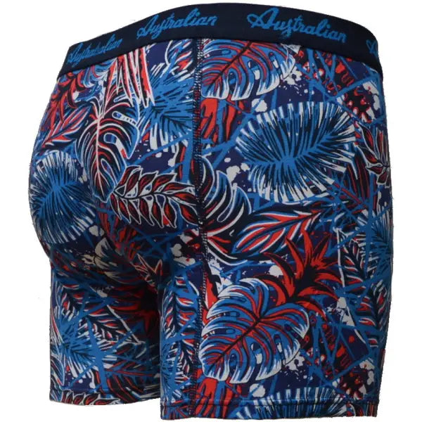 2 pack Australian Heren Boxershorts ’blue chaos’ - Boxershort