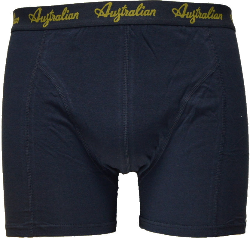 2 pack Australian Heren Boxershorts ’Blue-Flora’ - Boxershort