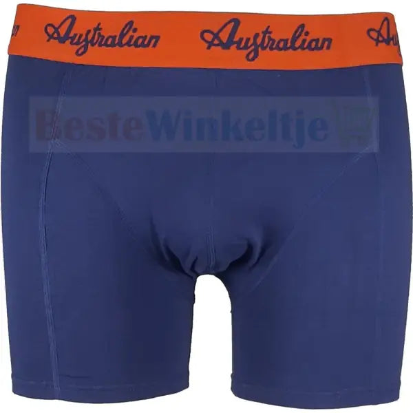 2 pack Australian Heren boxershorts Forest Blauw - Boxershort