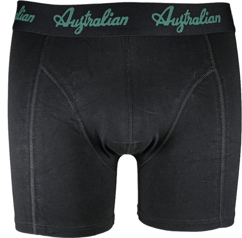 2 pack Australian Heren Boxershorts Green Splash - Boxershort